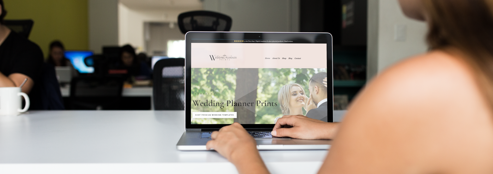 Wedding website image