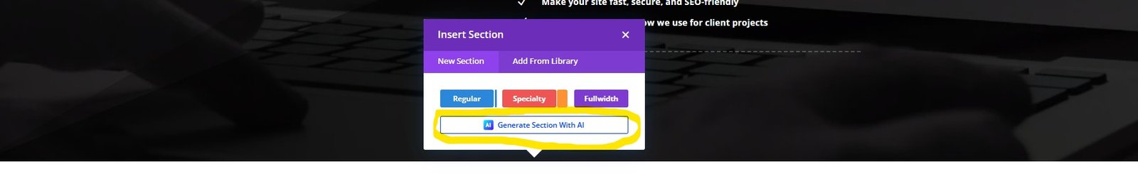 Divi AI screenshot 2