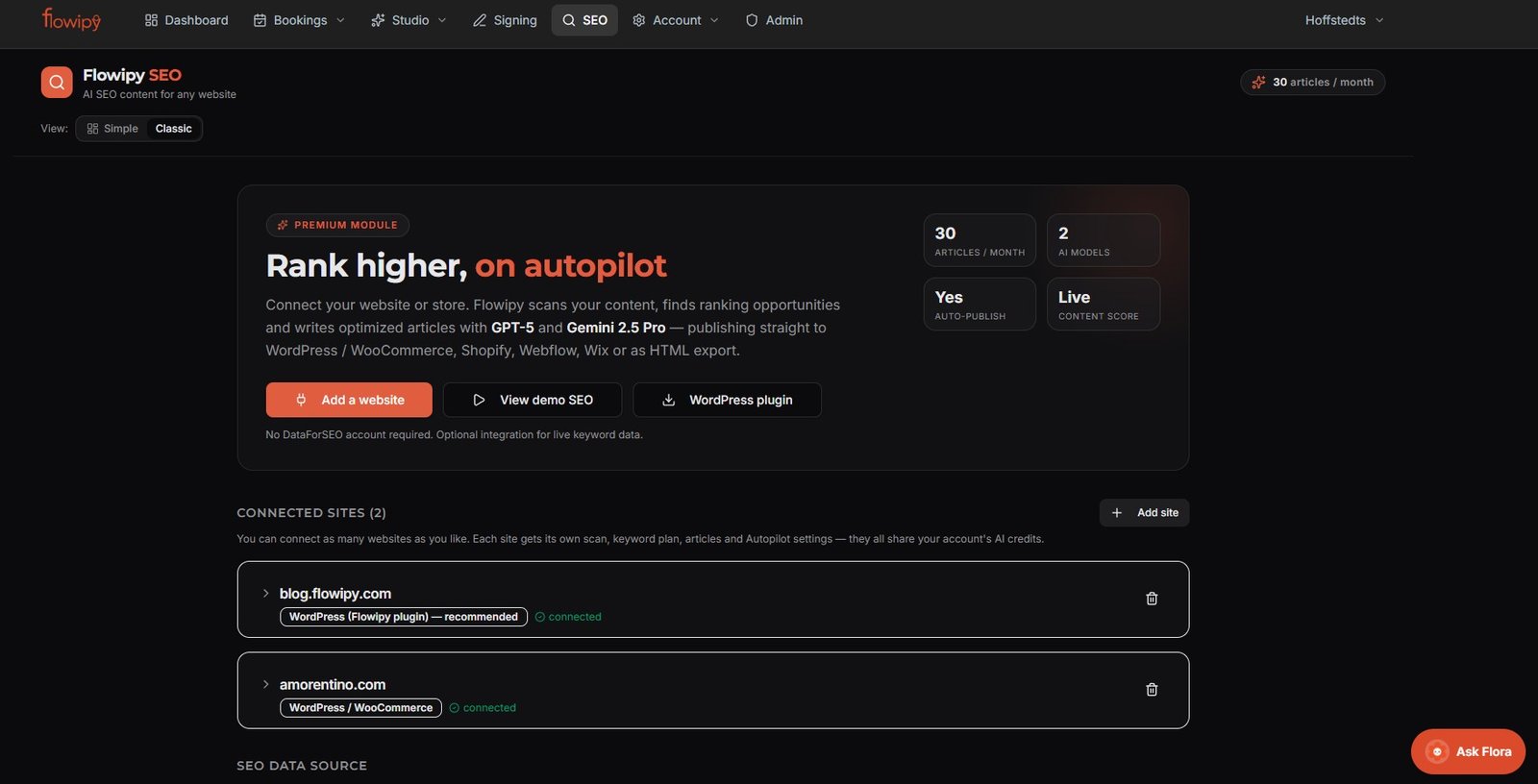 Flowipy SEO